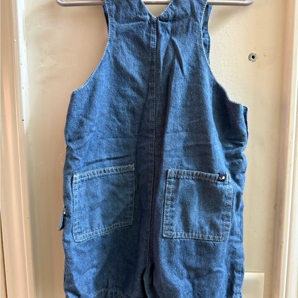 Kitestrings Denim Baseball Shortalls - Picture 7 of 10